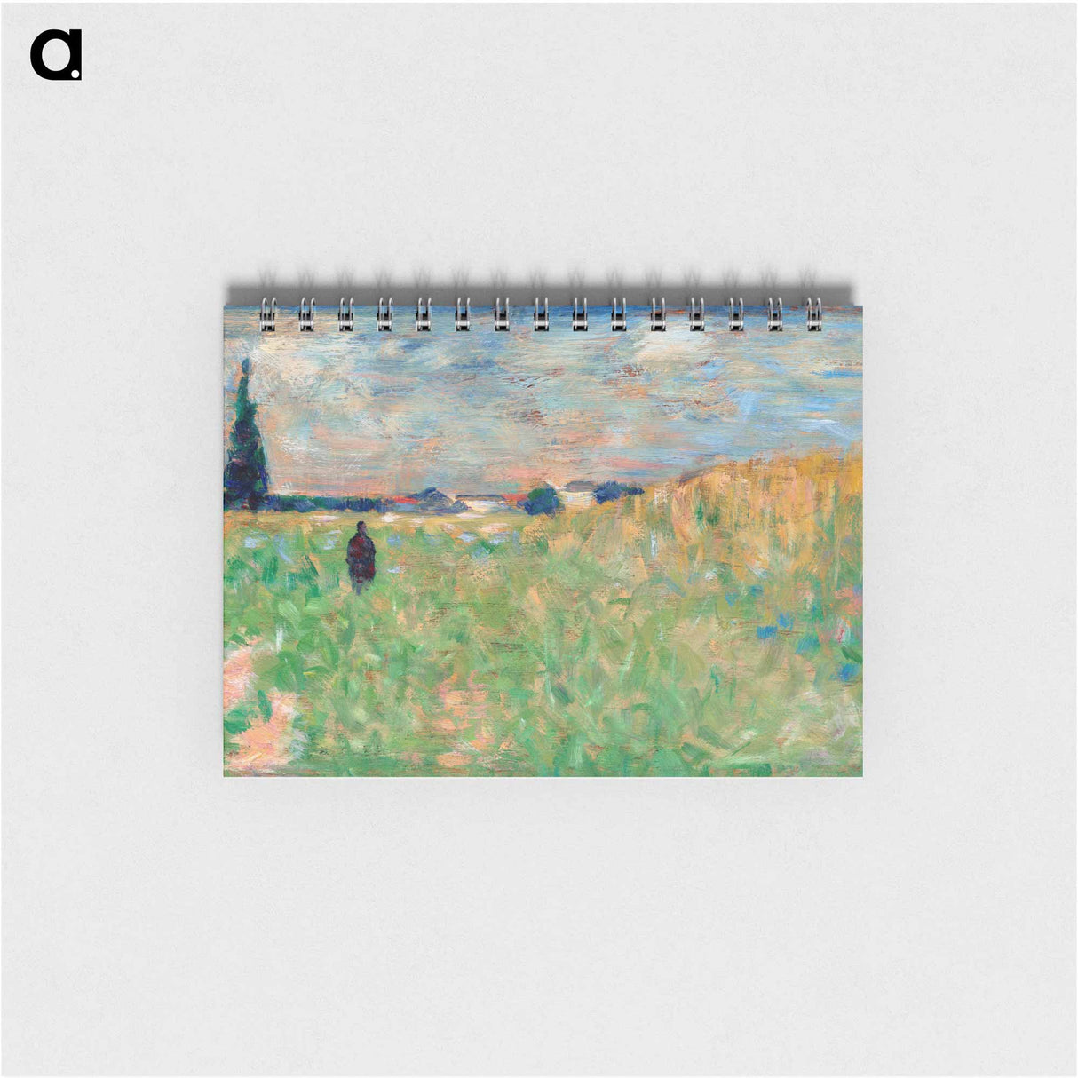 A Summer Landscape - ジョルジュ スーラ Memo.