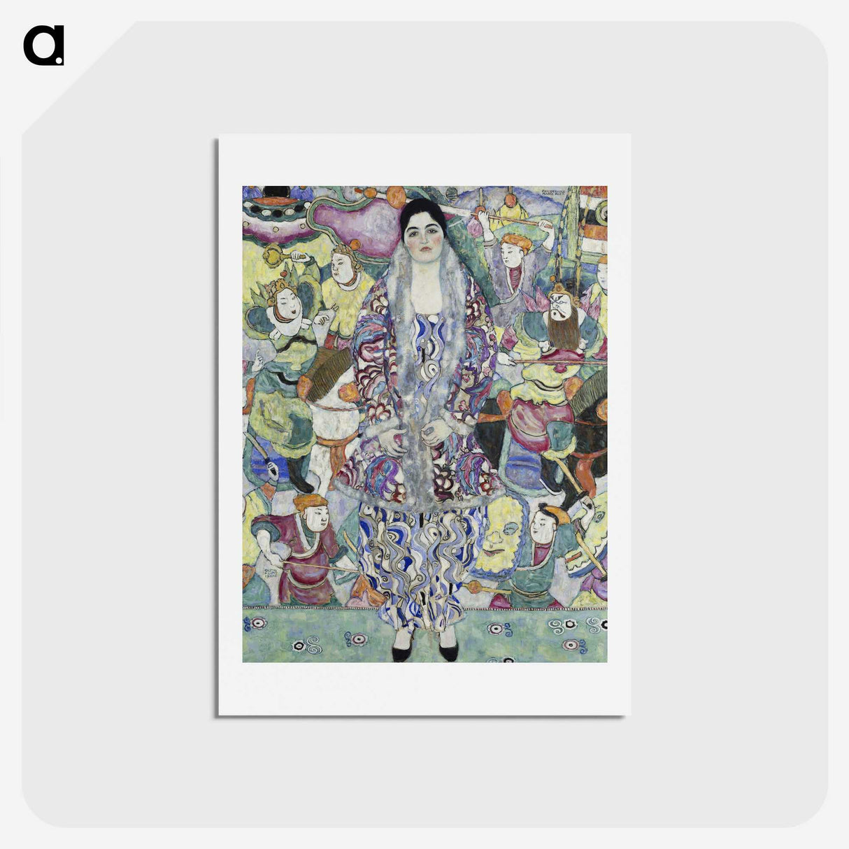 1-25_Gustav-Klimt_hagaki
