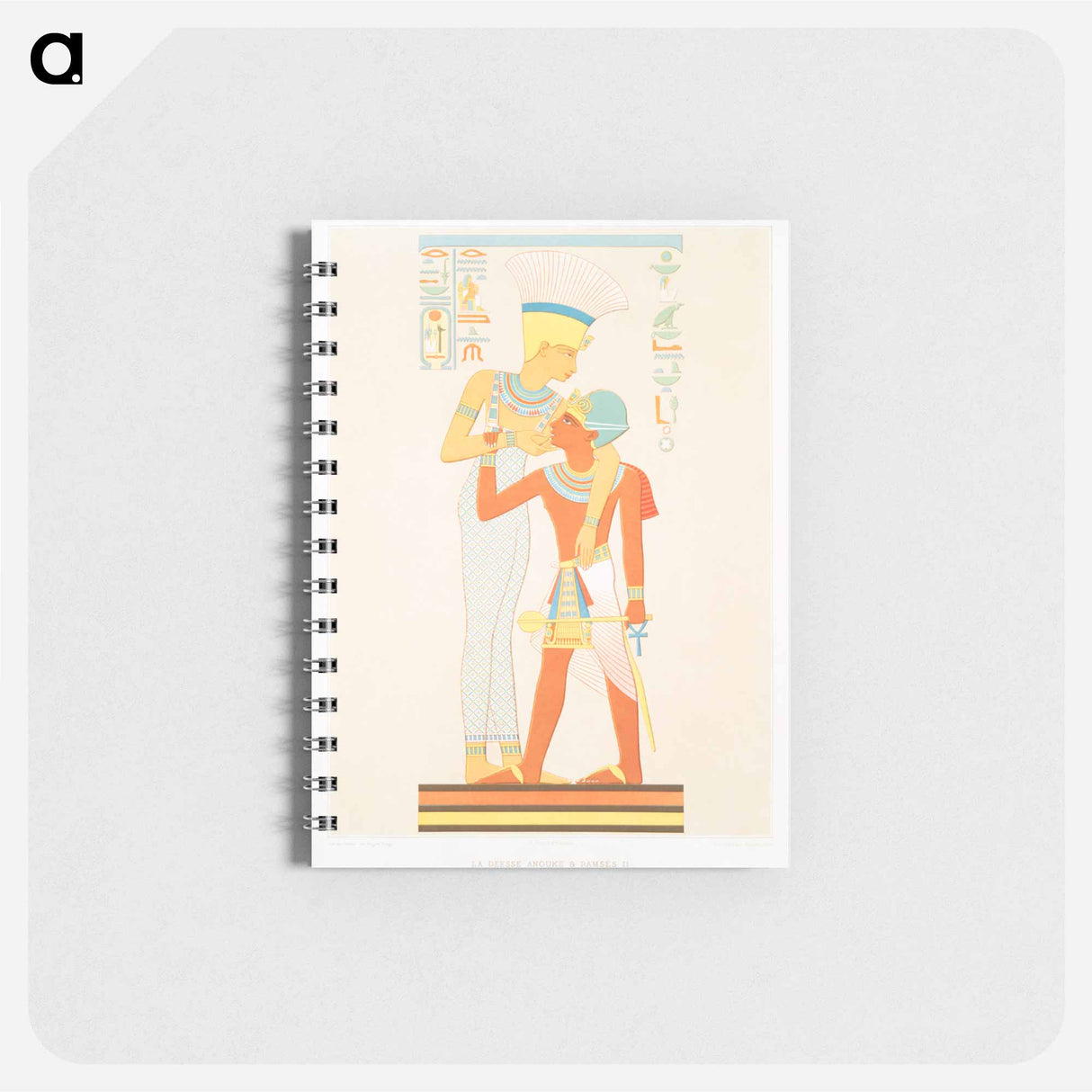 アートメモ帳-Goddess Anouke & Ramses II
- エジプト美術史 Memo.