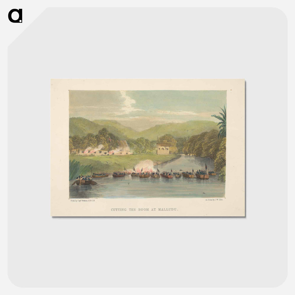 アートポストカード-Eastern Archipelago Views
- ジェームス ヒース Postcard.