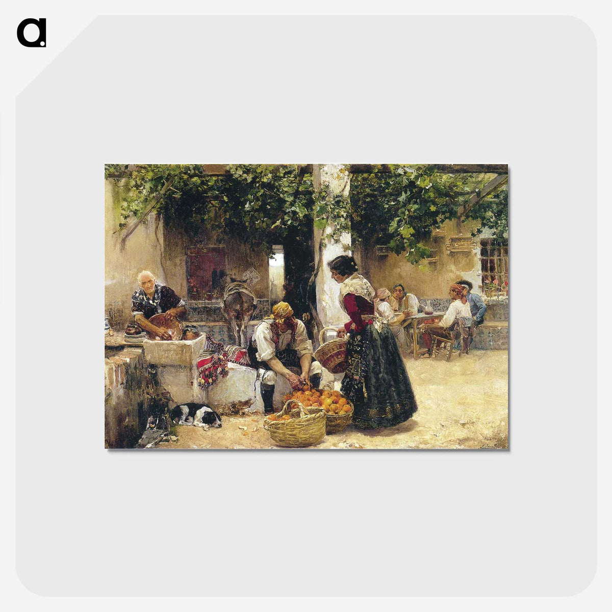 1-25_Joaquin-Sorolla_postcard