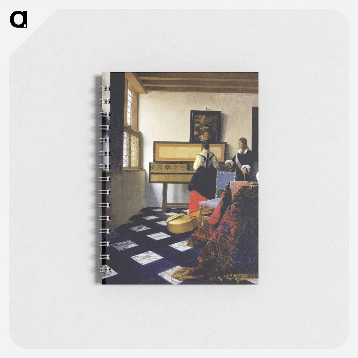 The Music Lesson - ヨハネス フェルメール Memo.