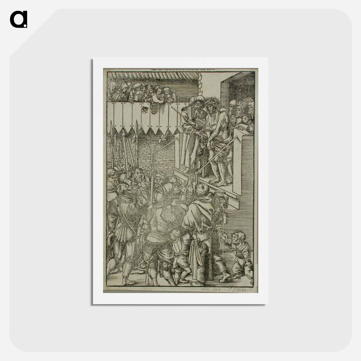 アートポストカード-Ecce Homo
- ルーカス クラナッハ Postcard.
