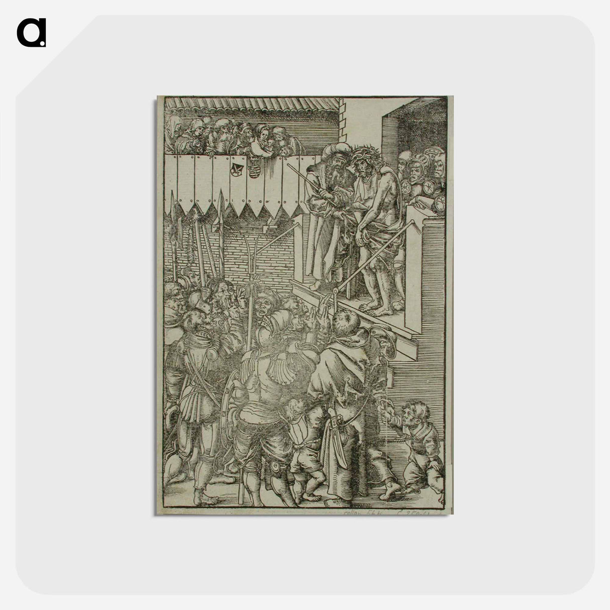 アートポストカード-Ecce Homo
- ルーカス クラナッハ Postcard.