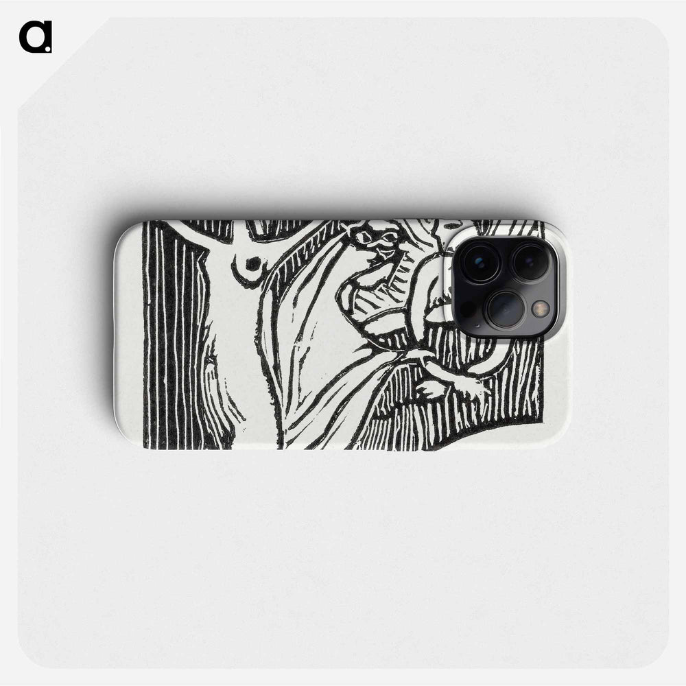 Illustration for poem from Paul Verlaine's collection of poetry Sagesse - Maurice Denis Phone Case.