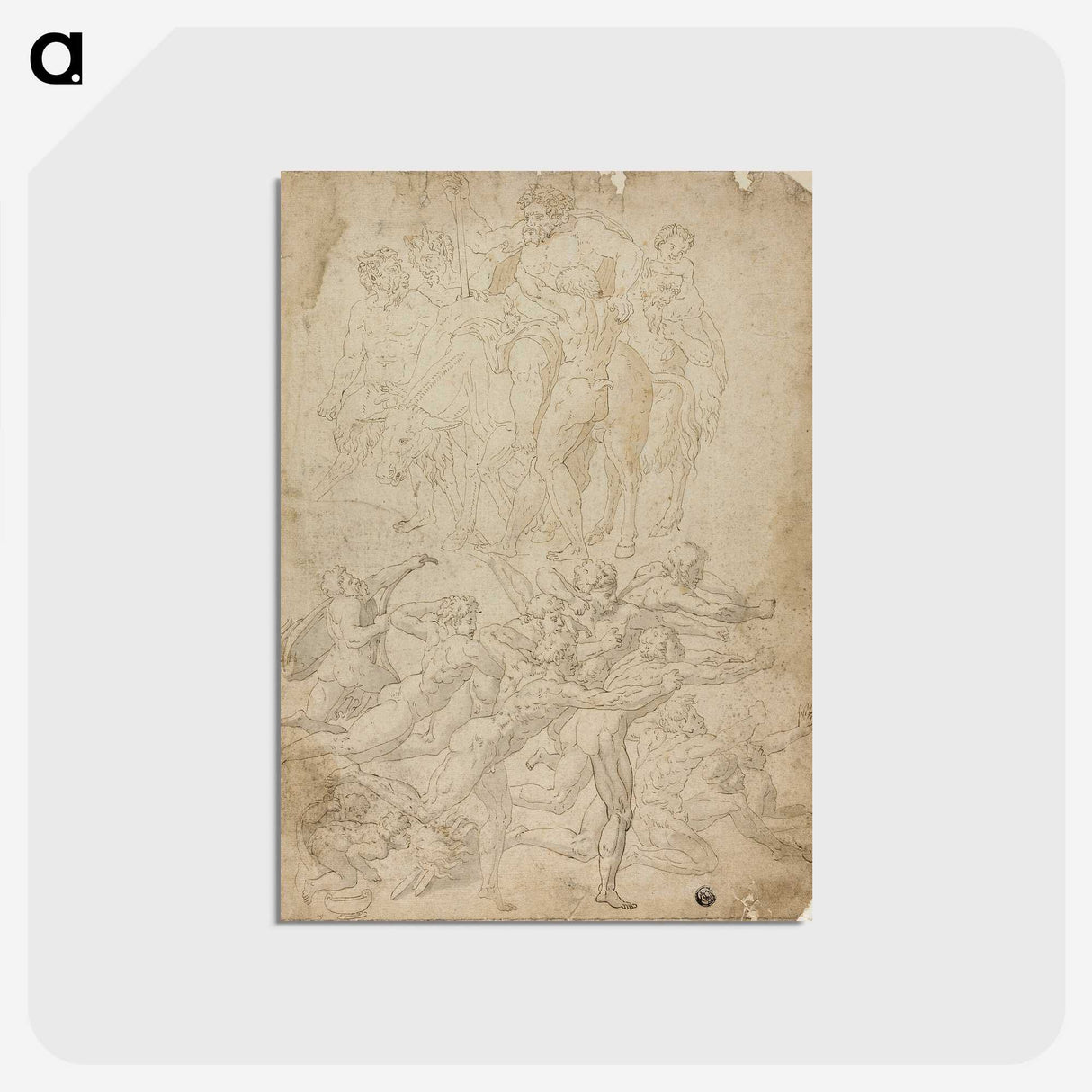 1-25_Michelangelo-Buonarroti_postcard