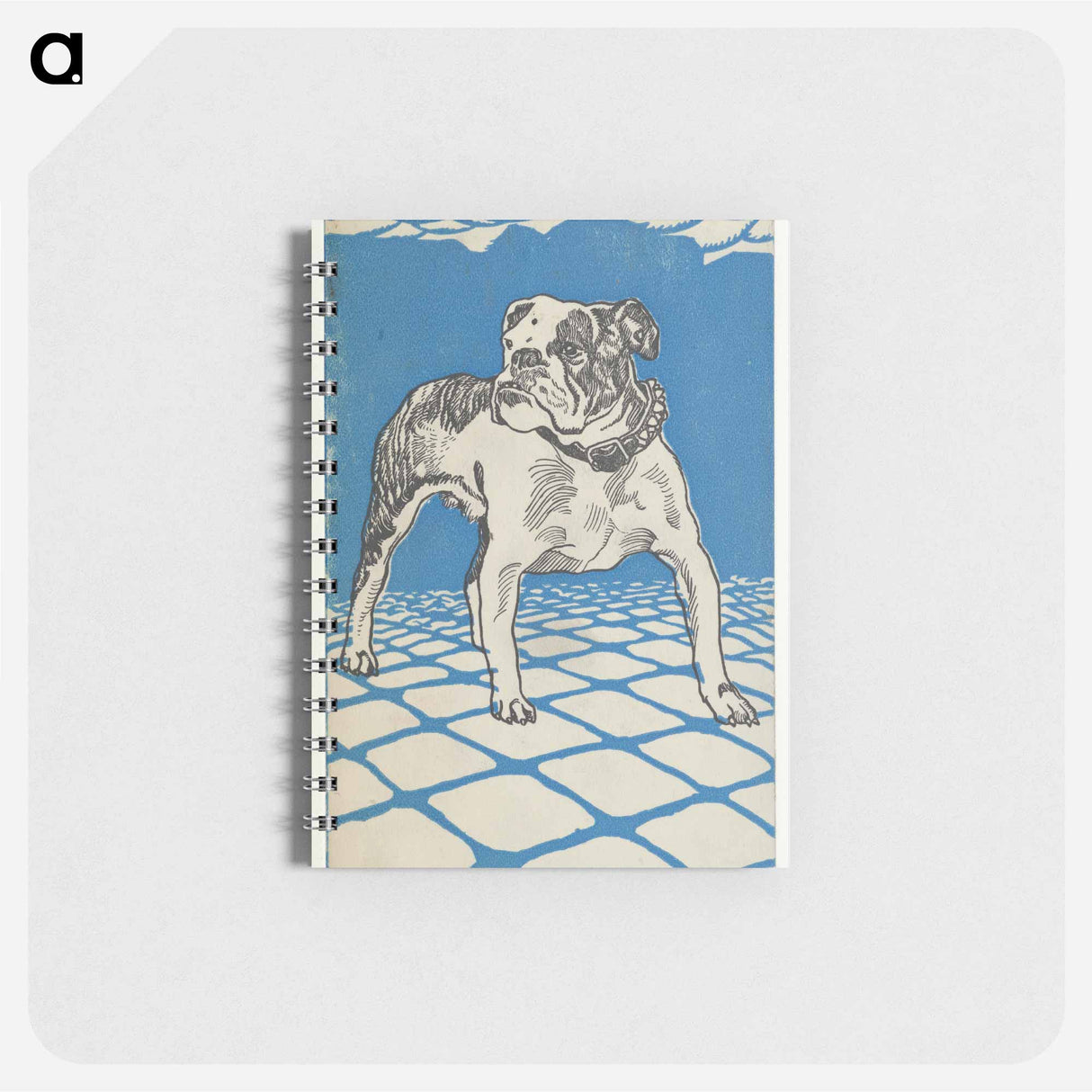 アートメモ帳-Bulldog - モリツ ユング Memo.