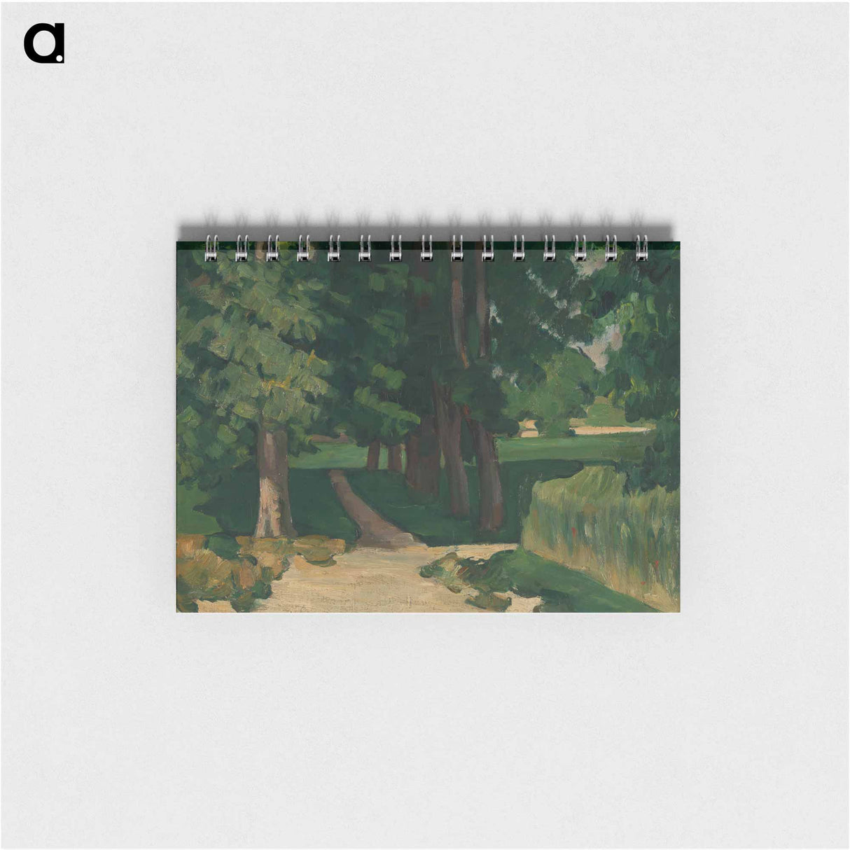 The Avenue at the Jas de Bouffan - ポール セザンヌ Memo.