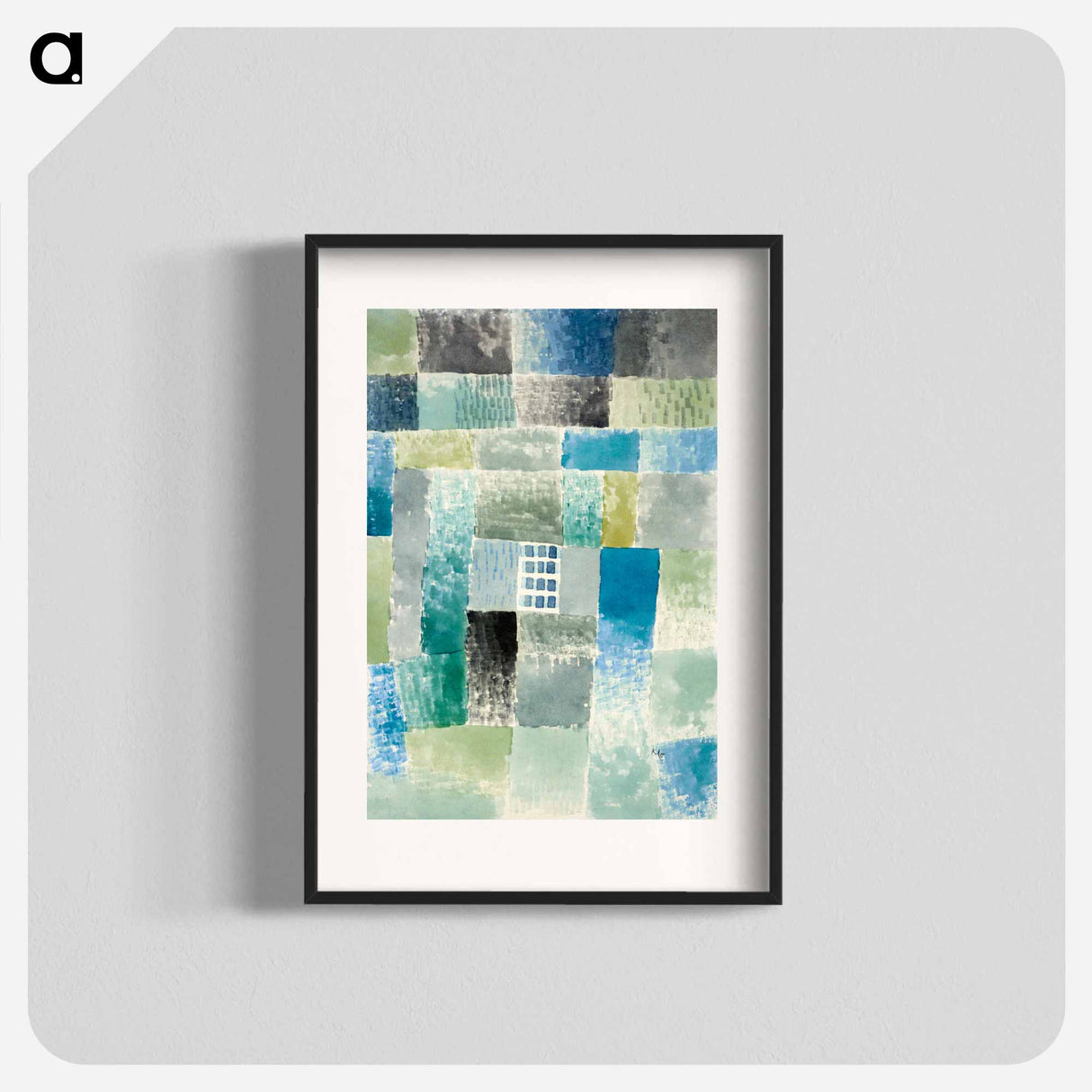 First house in a settlement
- パウル クレー Poster.