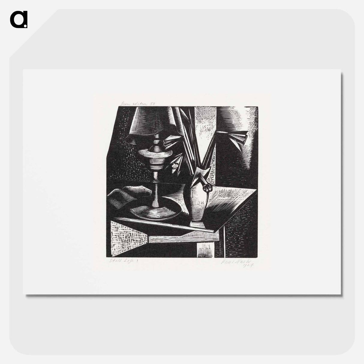 Still life - Paul Nash Poster.