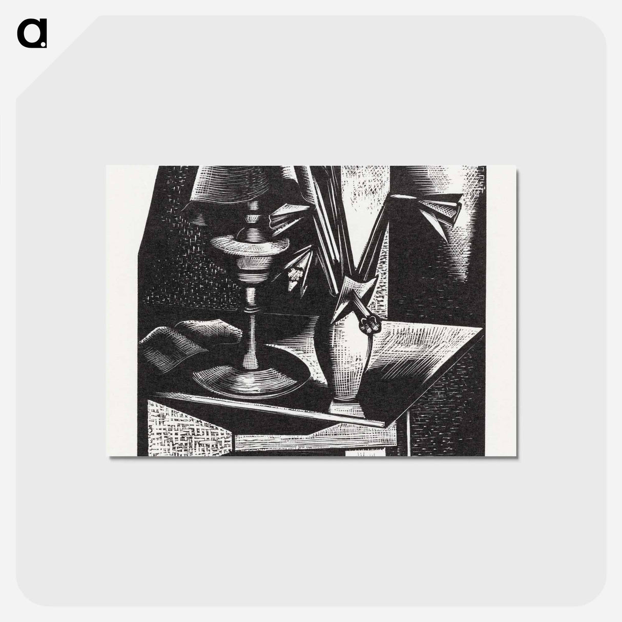 アートポストカード-Still life - ポール ナッシュ Postcard.