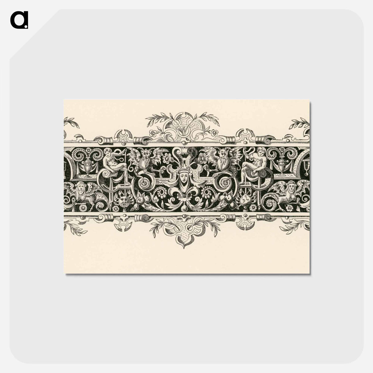 アートポストカード-Ornament
- 装飾の文法 Postcard.