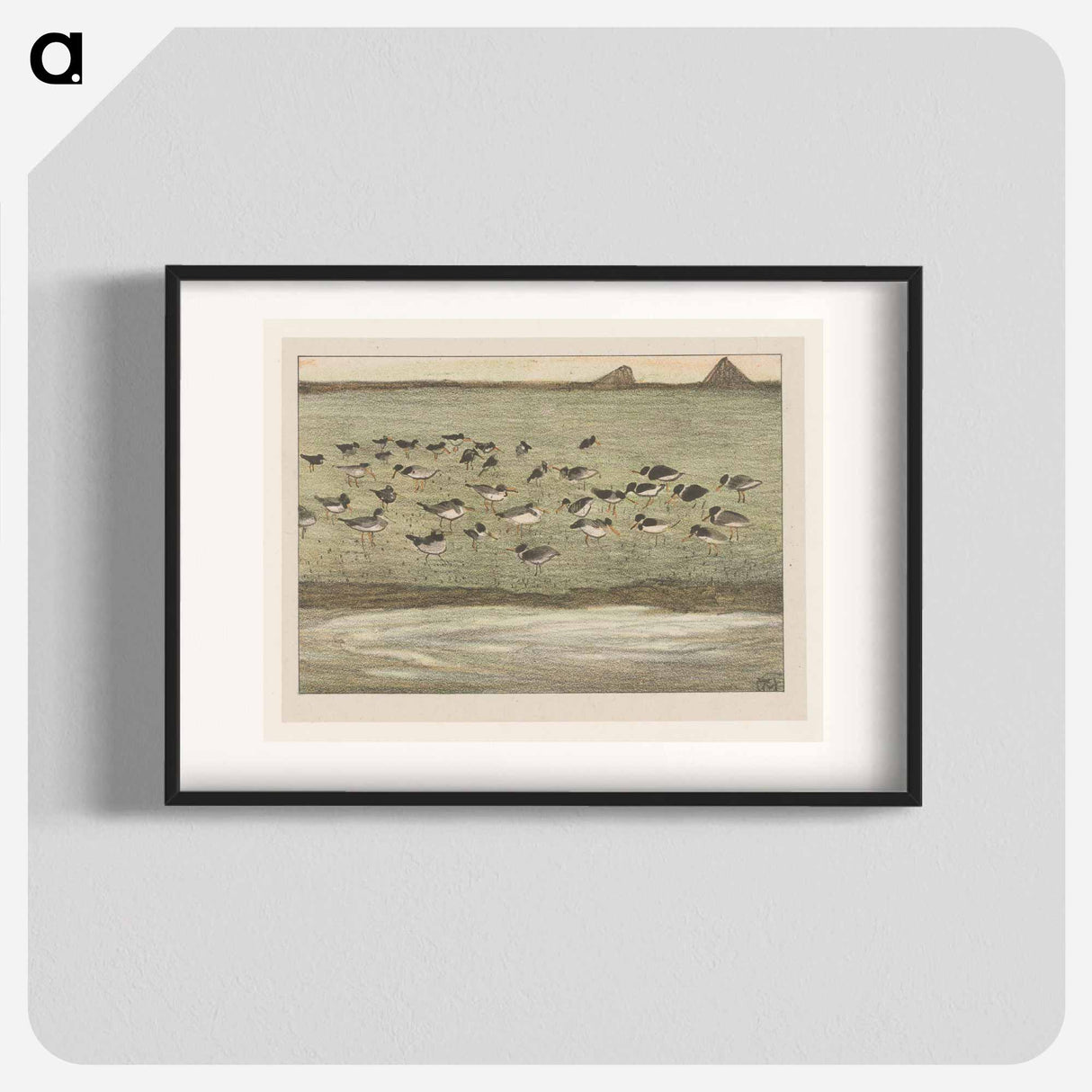 Watercolor paintings - Theo van Hoytema Poster.