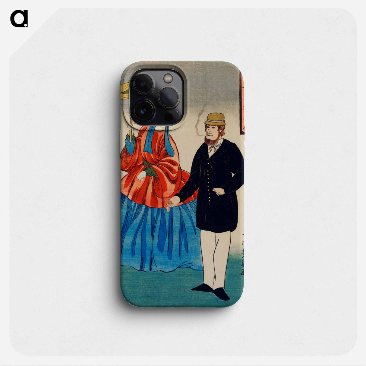 Shosha-Amerikajin - 歌川よしかず Phone Case.