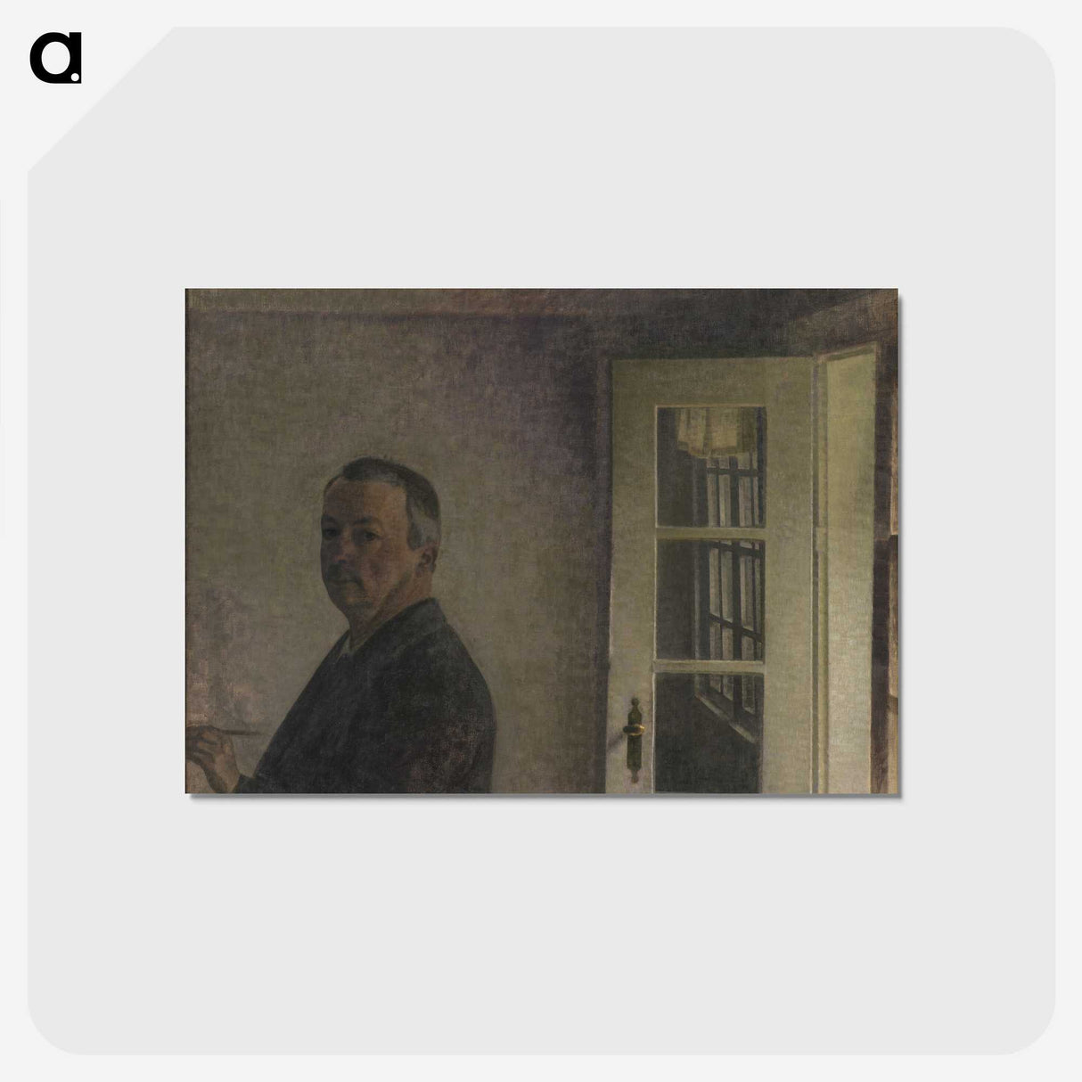 1-25_Vilhelm-Hammershoi_postcard