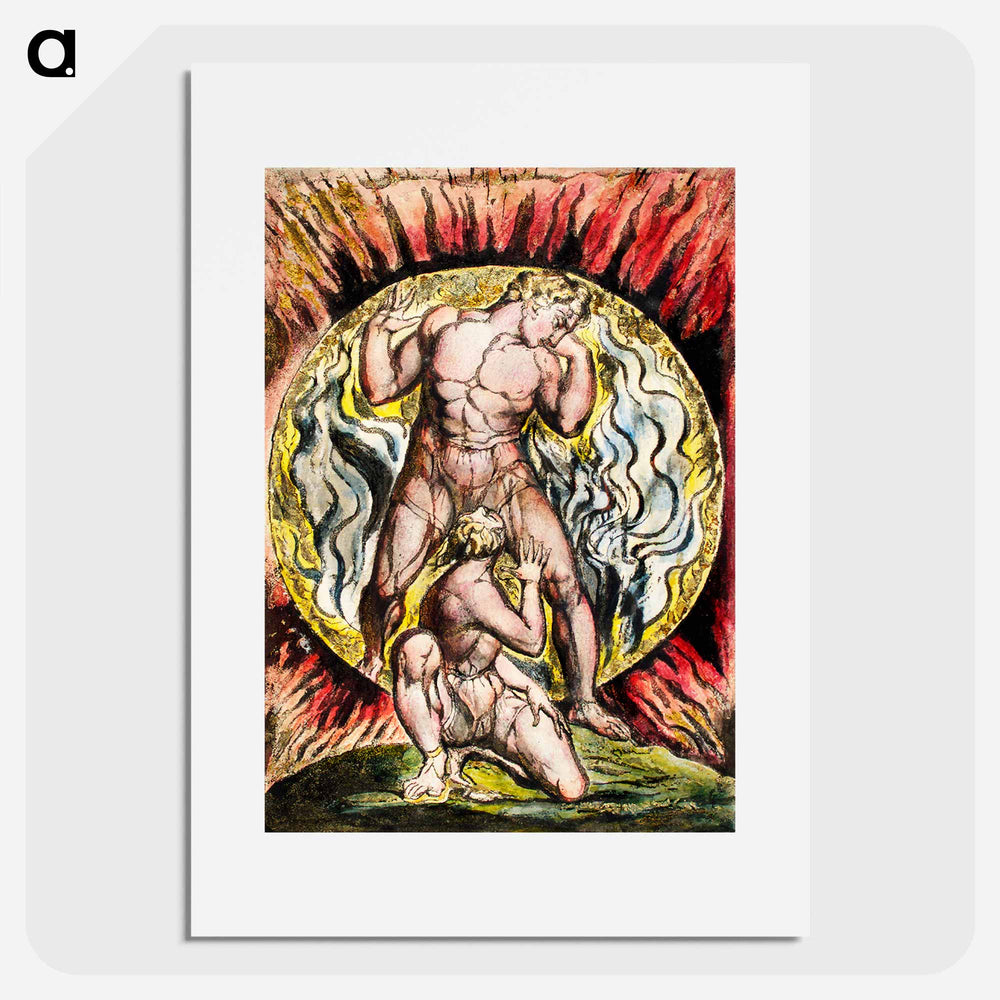 Stepping out of the Sun from Milton: a Poem, To Justify the Ways of God to Men by William Blake - William Blake Poster.