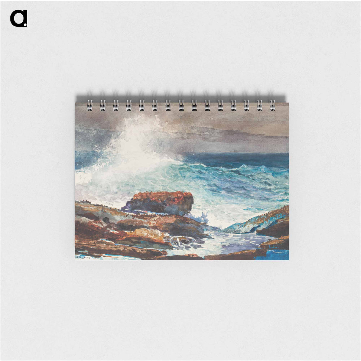 Incoming Tide, Scarboro, Maine - ウィンスロー ホーマー Memo.