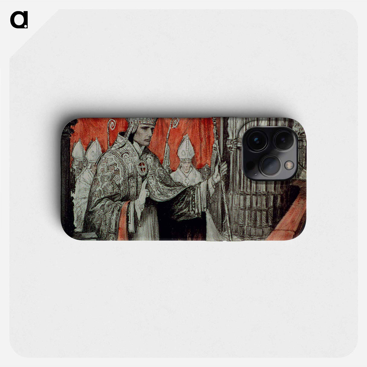 Thibaut's son was a saint: when they made him a bishop, Thibaut was incoherent with joy, and Blanche wondered whether she ought to be proud and if so, what of - Wladyslaw Theodor Benda Phone Case.