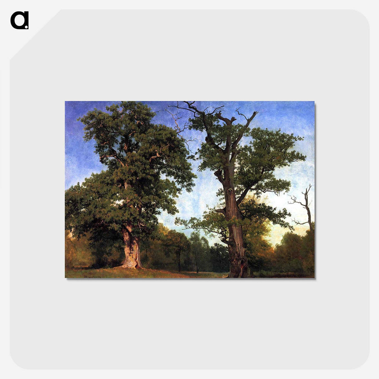 1-26_Albert-Bierstadt_postcard