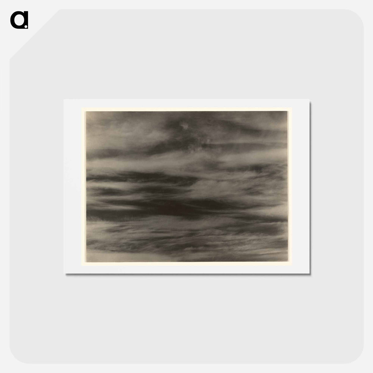 アートポストカード-Songs of the Sky - No. III - アルフレッド スティーグリッツ Postcard.