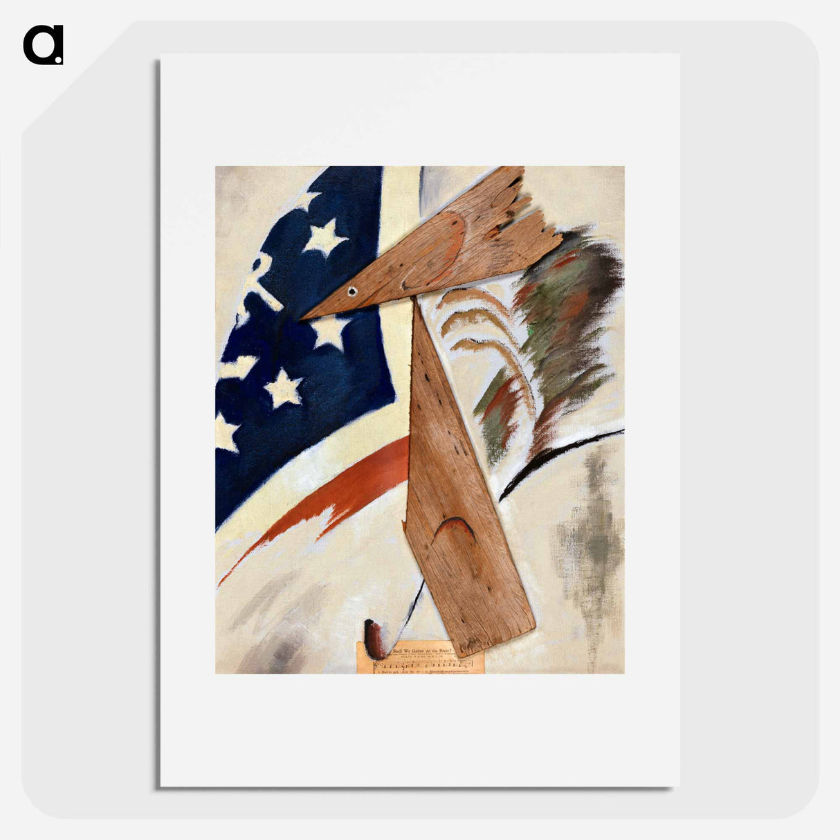 Portrait of Ralph Dusenberry - アーサー ダヴ Poster.