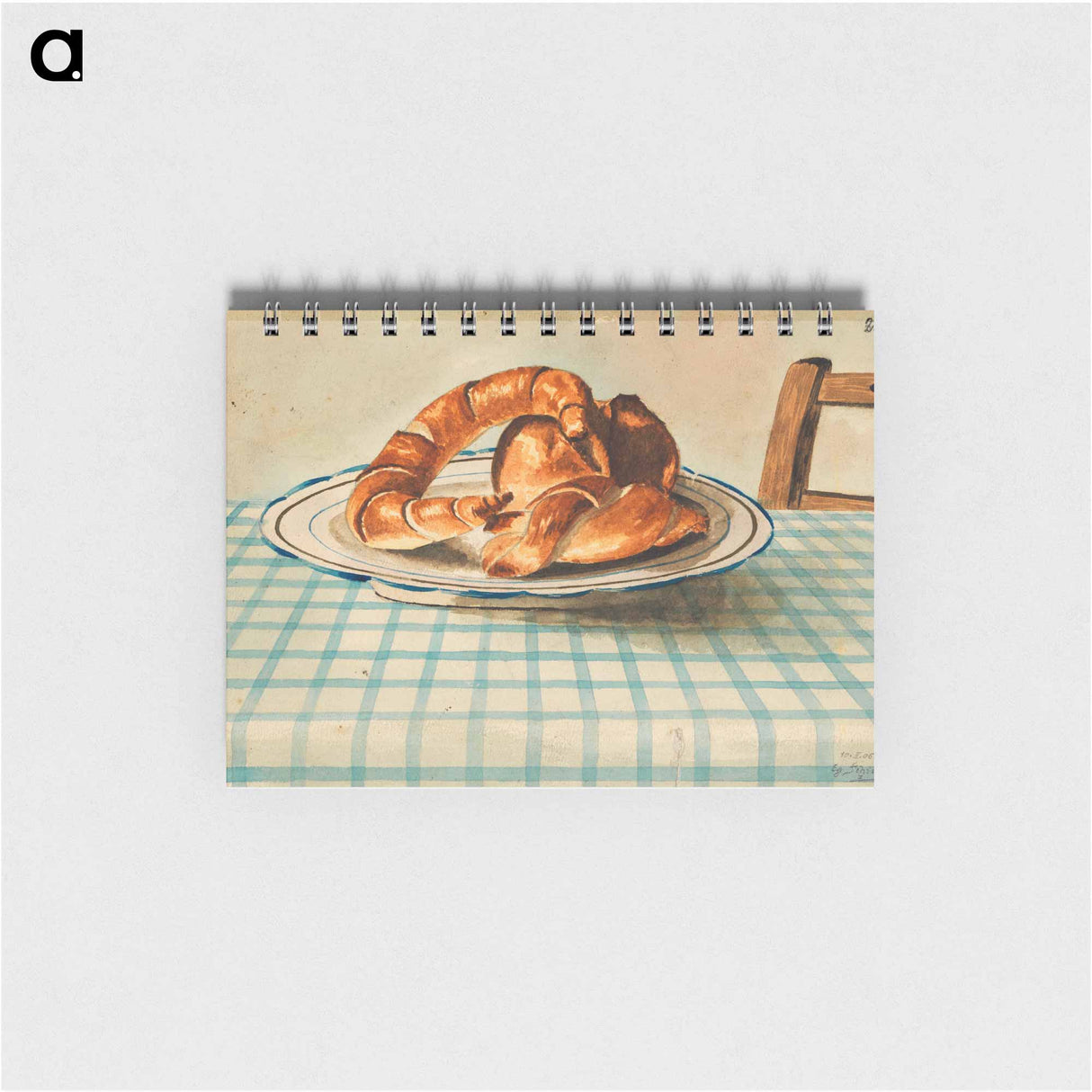 Still life with pastry plate - エゴン シーレ Memo.