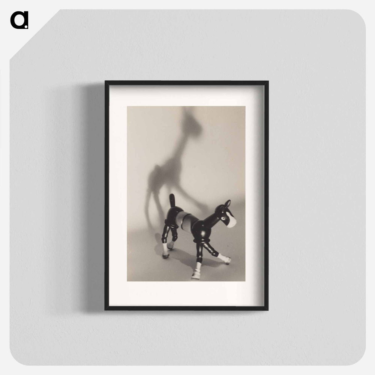 Toy horse, London - エリック リー ジョンソン Poster.