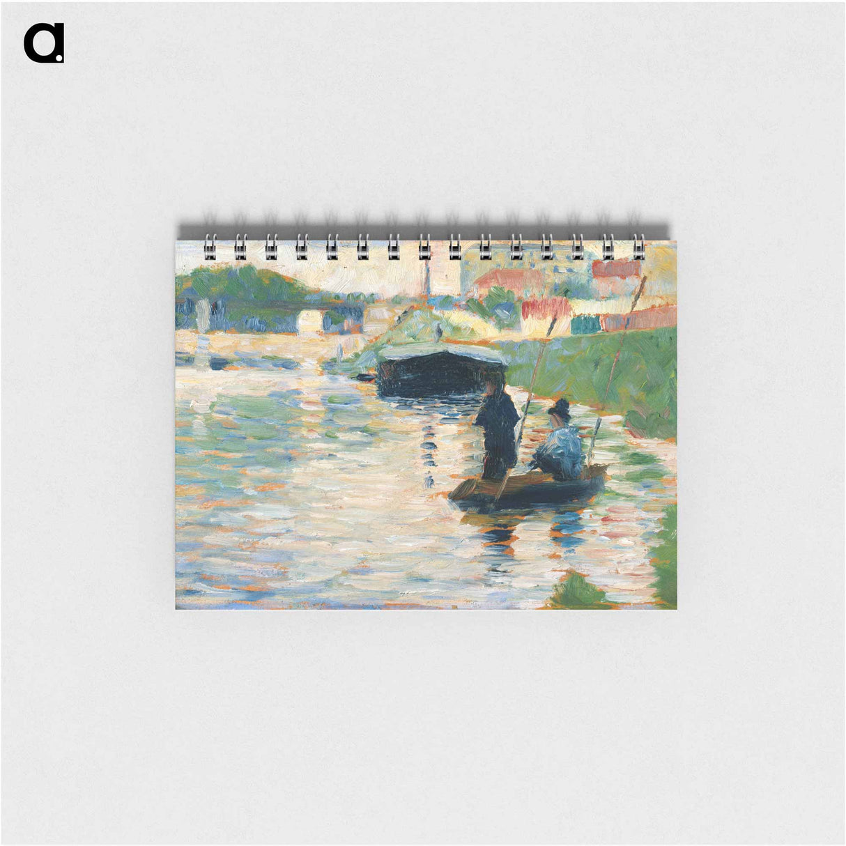 View of the Seine - ジョルジュ スーラ Memo.