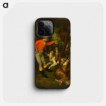 イエロー - ギュスターヴ クールベ Phone Case.