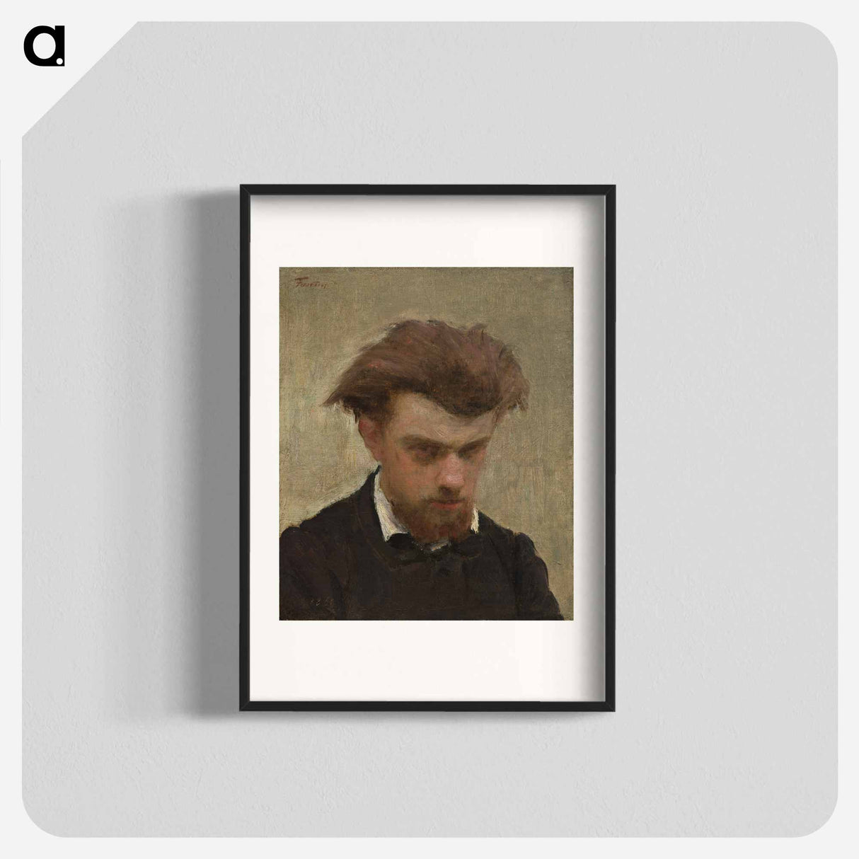 Self-Portrait - アンリ ファンタン ラトゥール Poster.