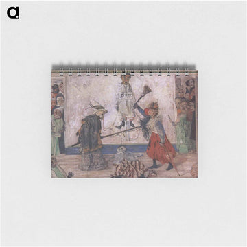 Skeletons Fighting over a Hanged Man - ジェームズ アンソール Memo.