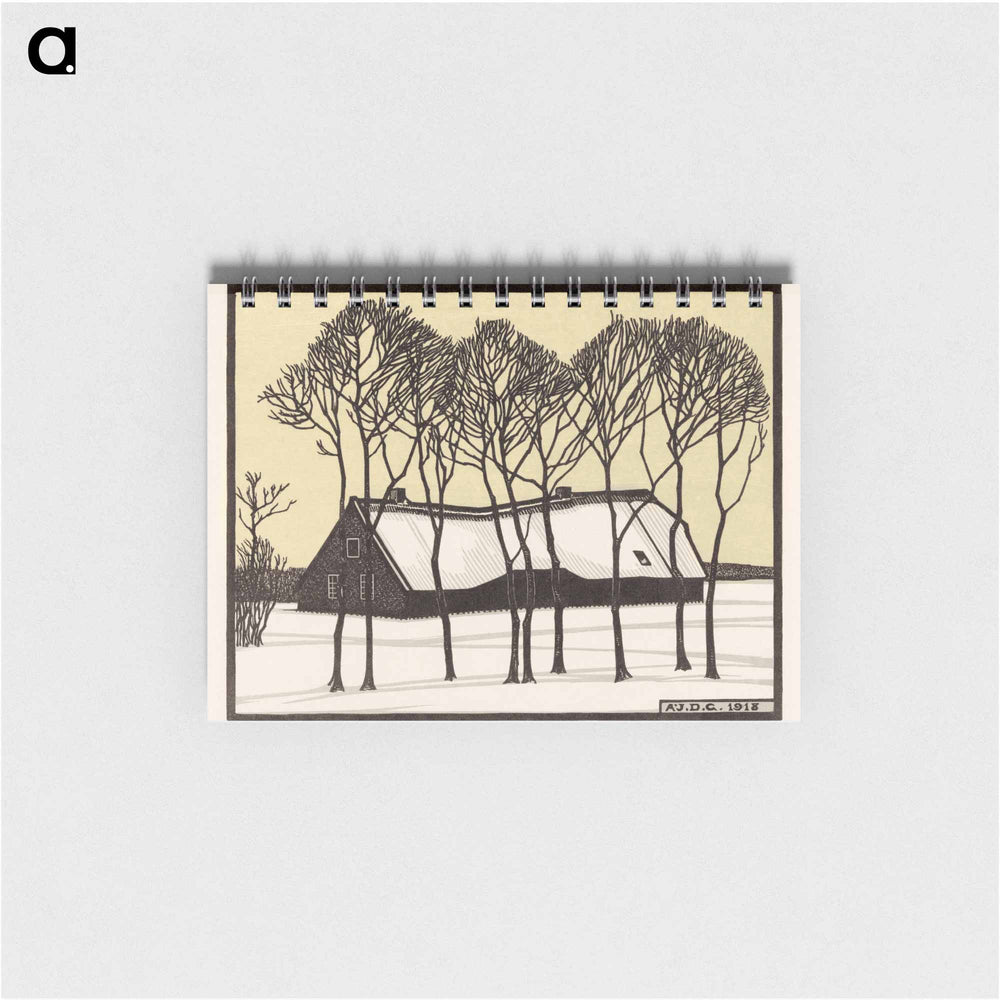 Farm in the snow - ユリー デ フラーハ Memo.