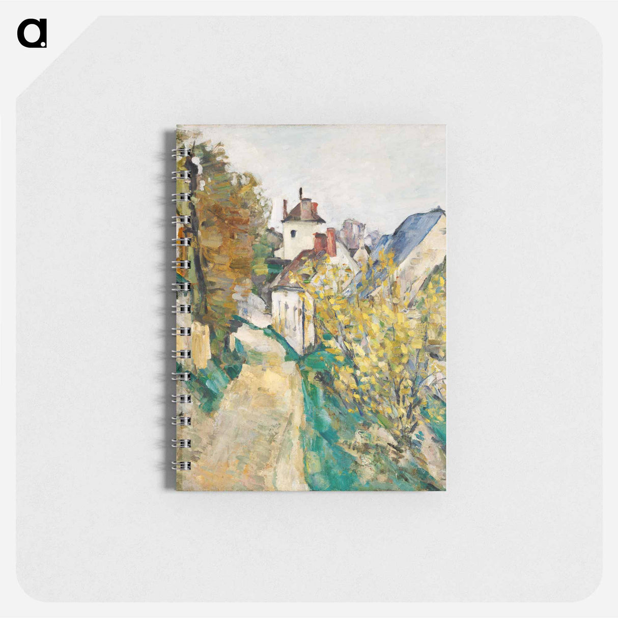 The House of Dr. Gachet in Auvers-sur-Oise - ポール セザンヌ Memo.