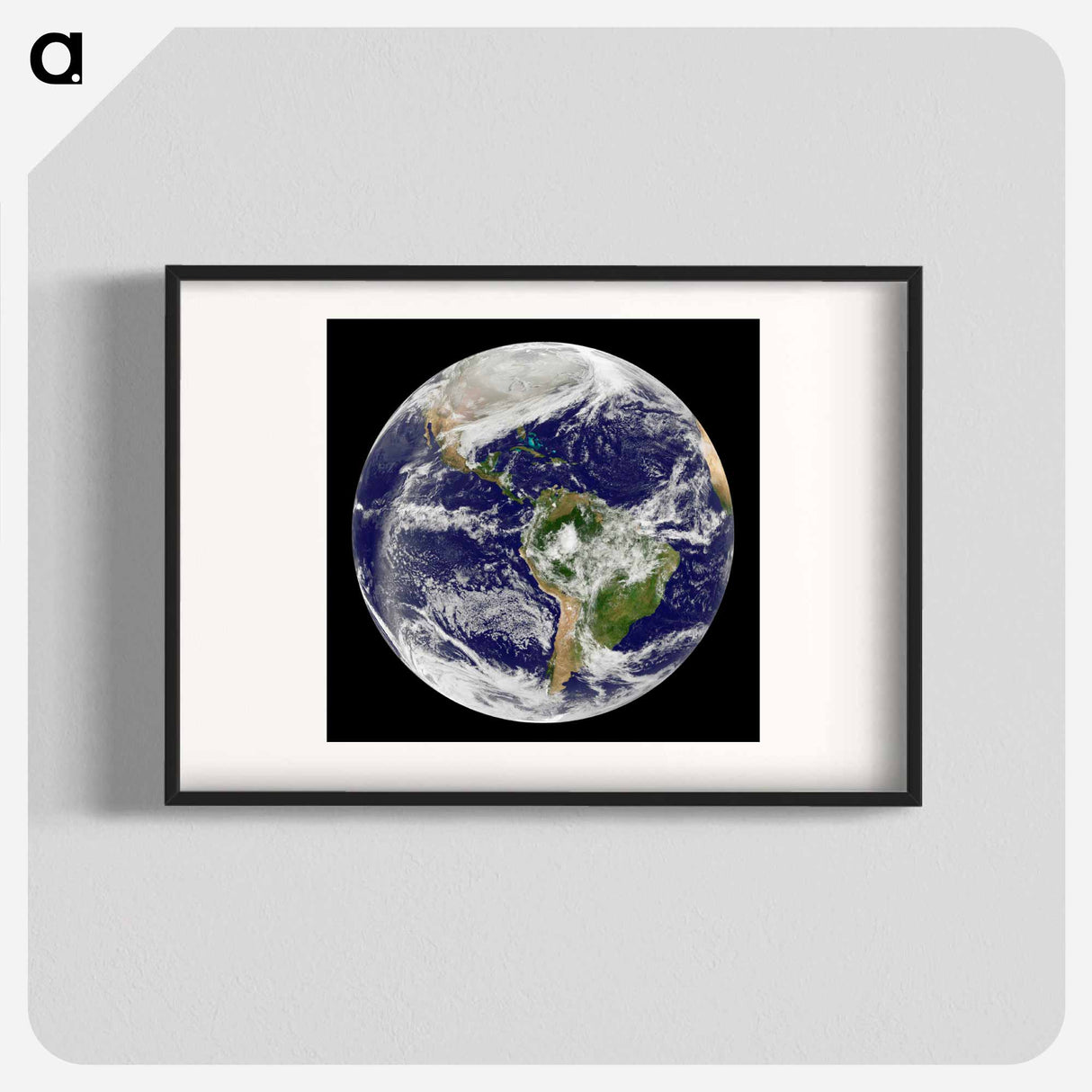 アートポスター-Arctic Blanket Over the U.S.
- 地球 Poster.