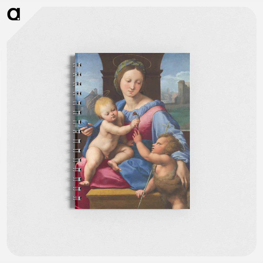 The Garvagh Madonna - ラファエロ サンティ Memo.