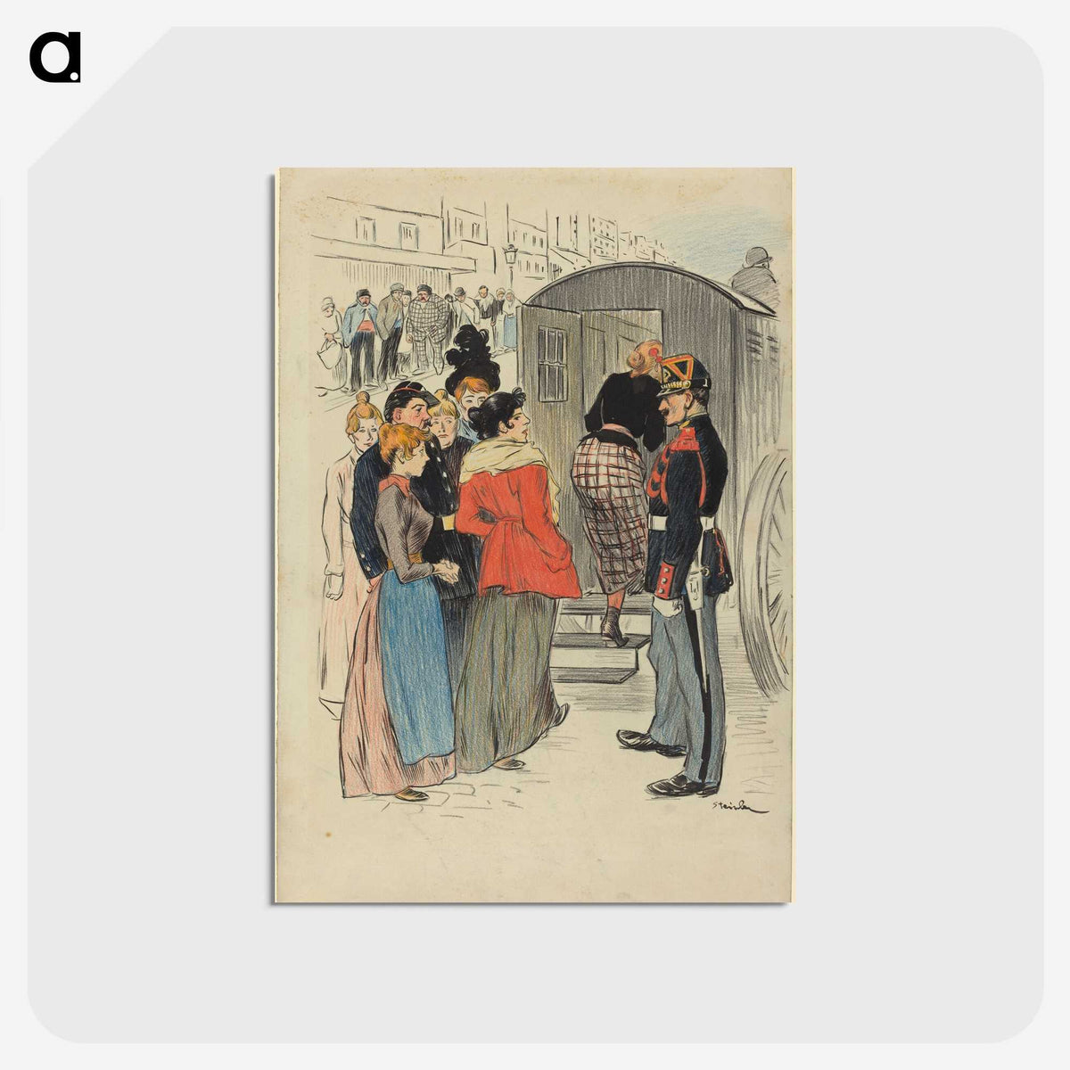 1-26_Theophile-Alexandre-Steinlen_postcard