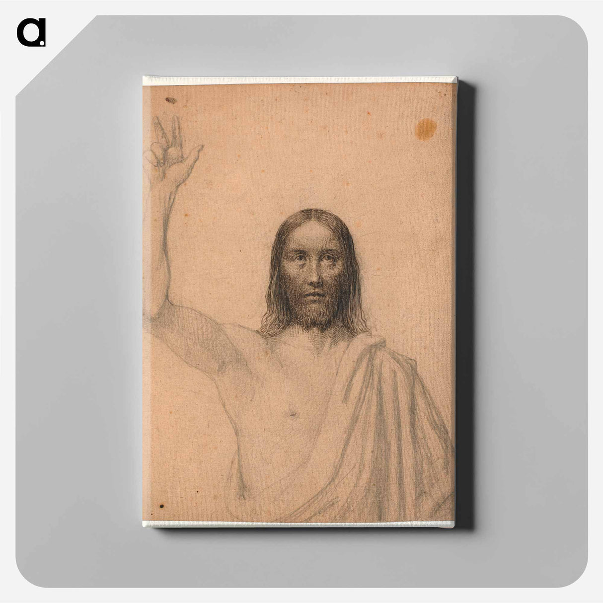 アートパネル-Blessed Christ - ヴィルヘルム マーストランド Canvas.