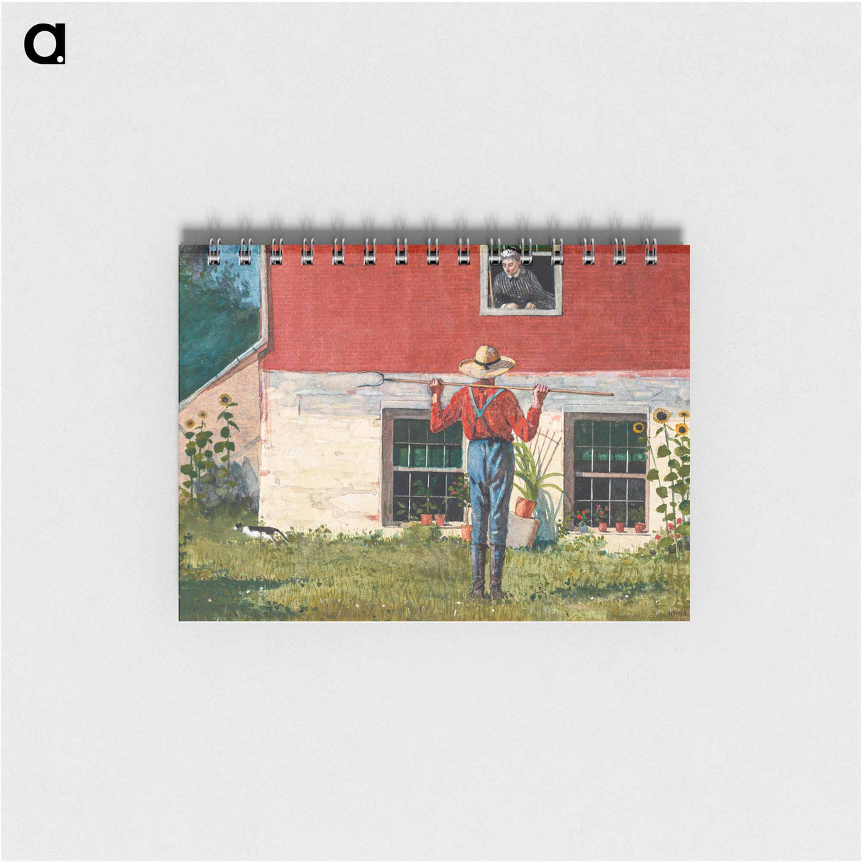 In the Garden - ウィンスロー ホーマー Memo.