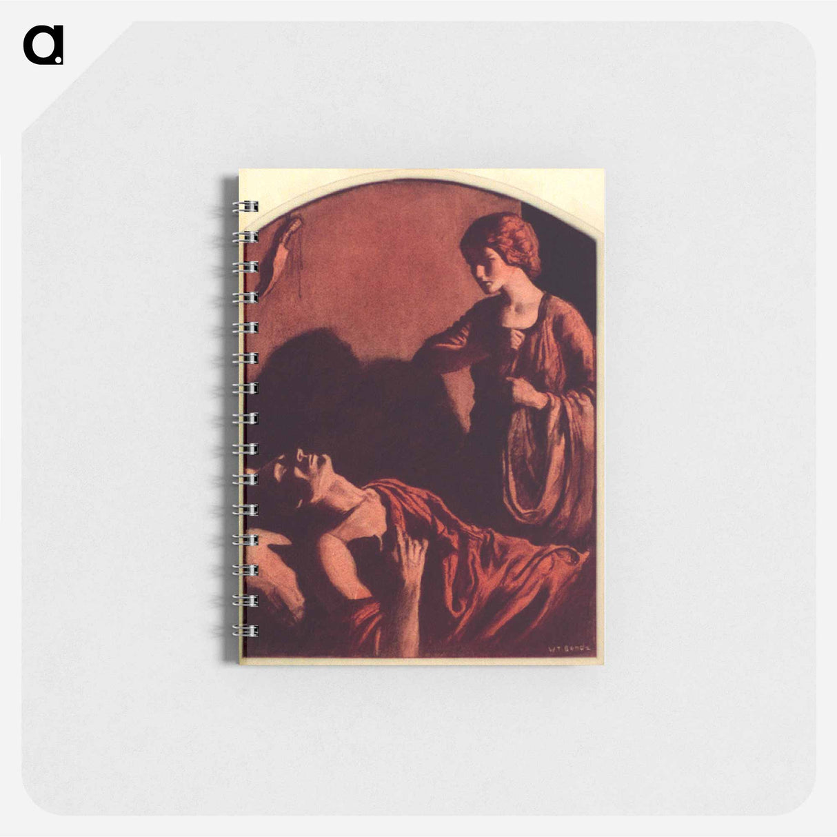 I opened the mosquito curtains, Millicent explained : he was lying on his back - ウワディスワフ テオドール ベンダ Memo.