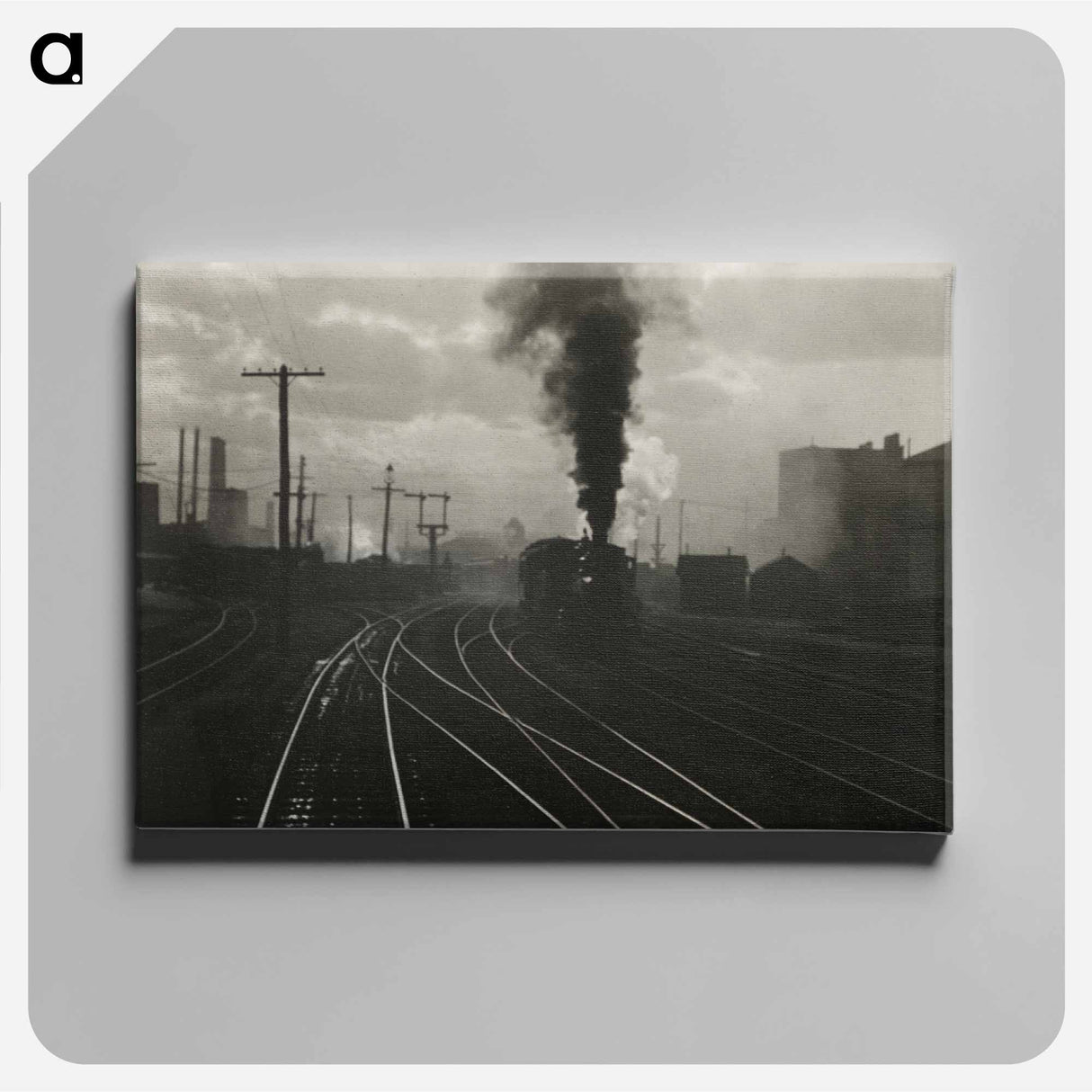 The Hand of Man - アルフレッド スティーグリッツ Canvas.