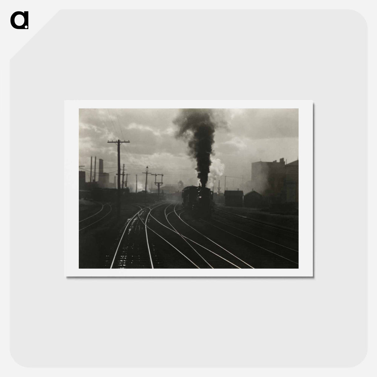 アートポストカード-The Hand of Man - アルフレッド スティーグリッツ Postcard.