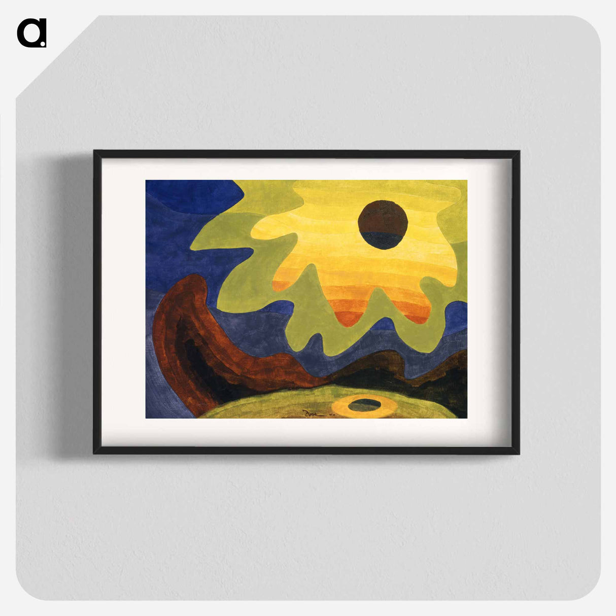 Sun - アーサー ダヴ Poster.