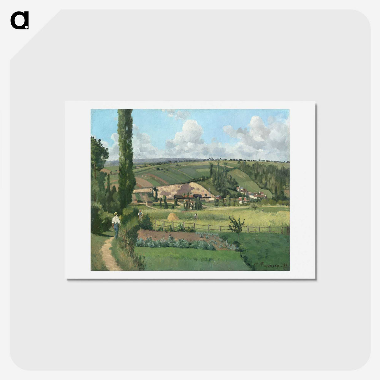 1-27_Camille-Pissarro_hagaki