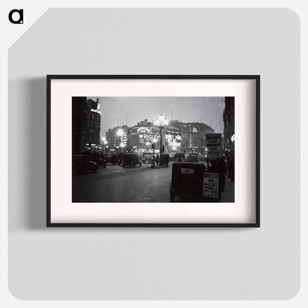 London at night - エリック リー ジョンソン Poster.