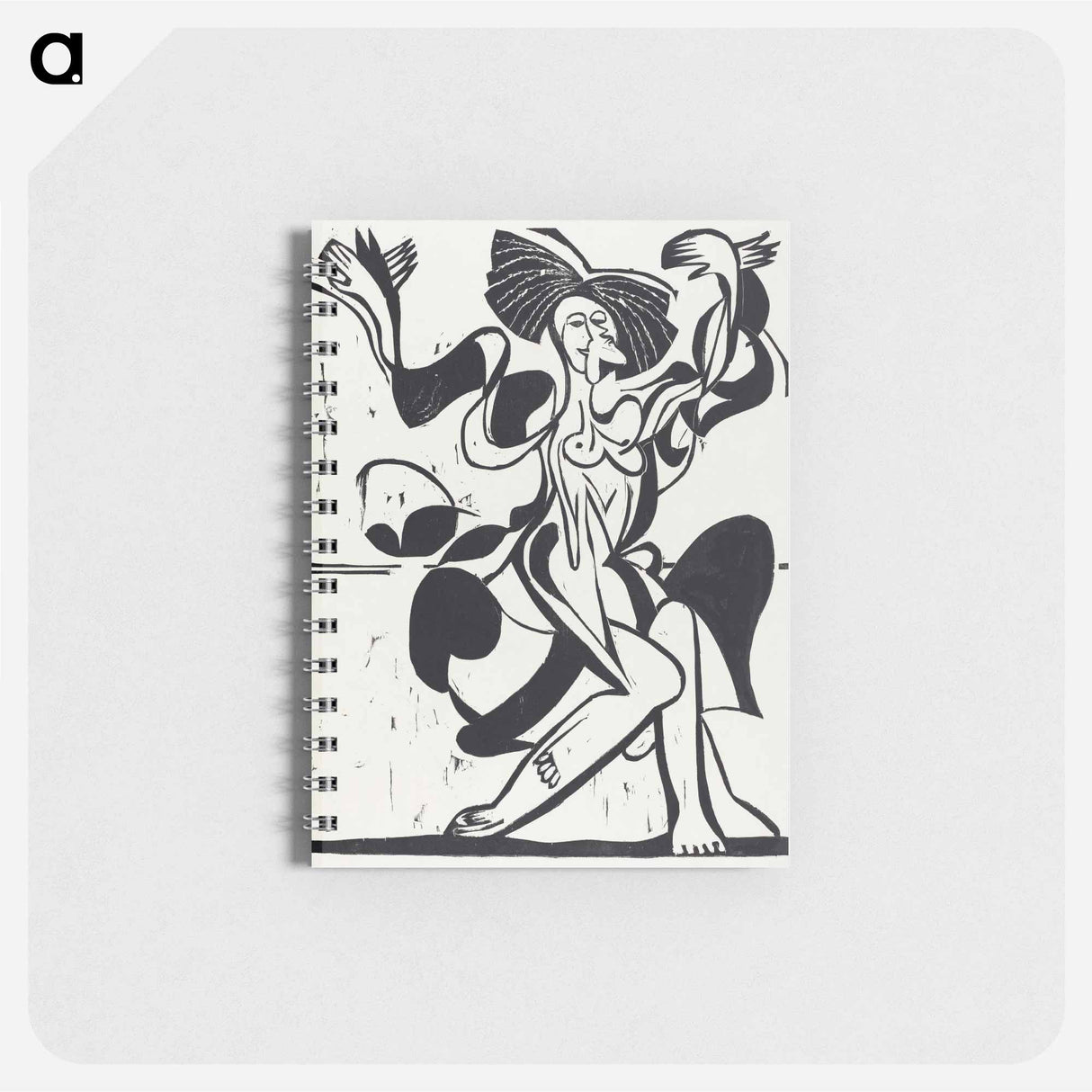 Mary Wigman's Dance - エルンスト ルートヴィヒ キルヒナー Memo.