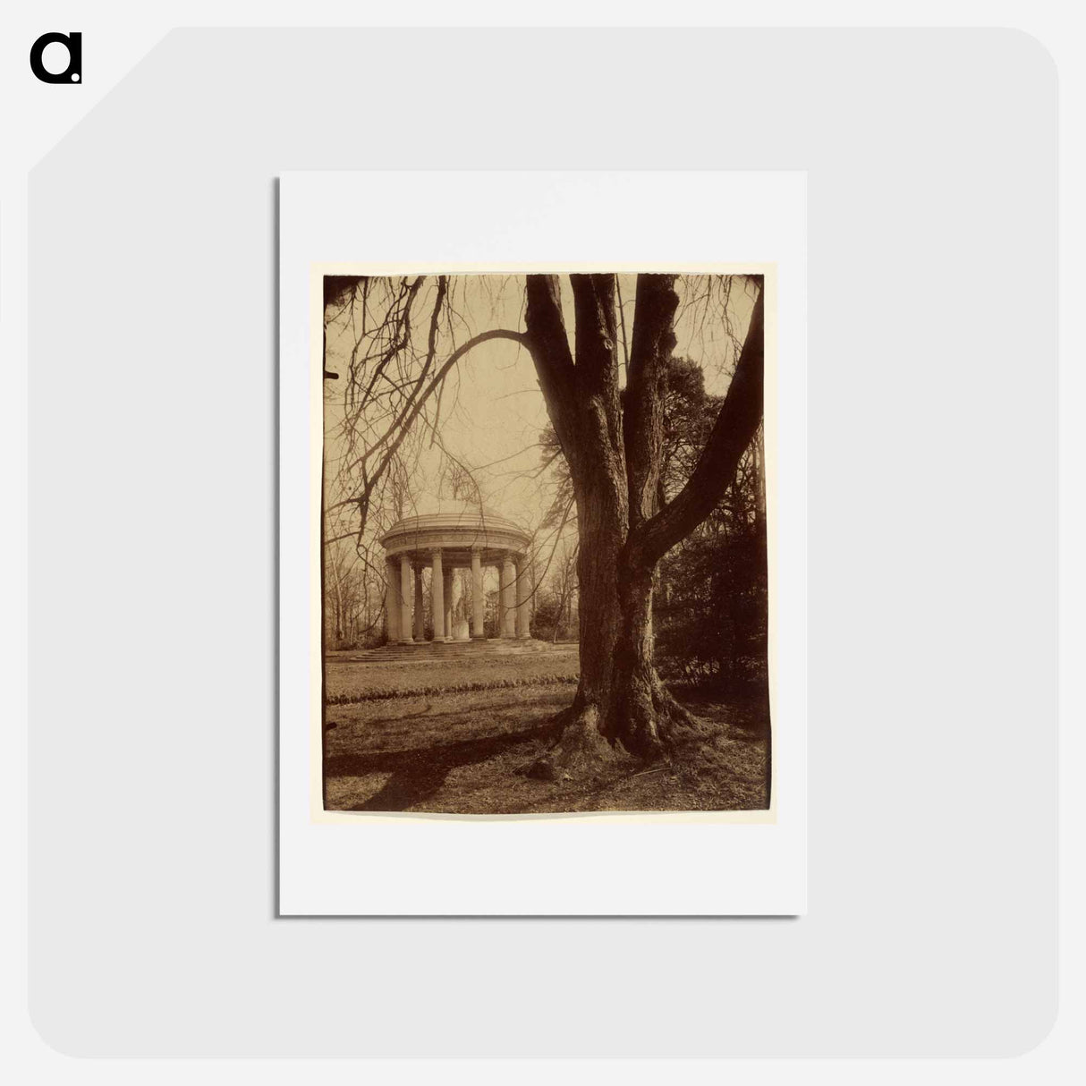 アートポストカード-The Temple of Love, Petit Trianon
- ウジェーヌ アジェ Postcard.