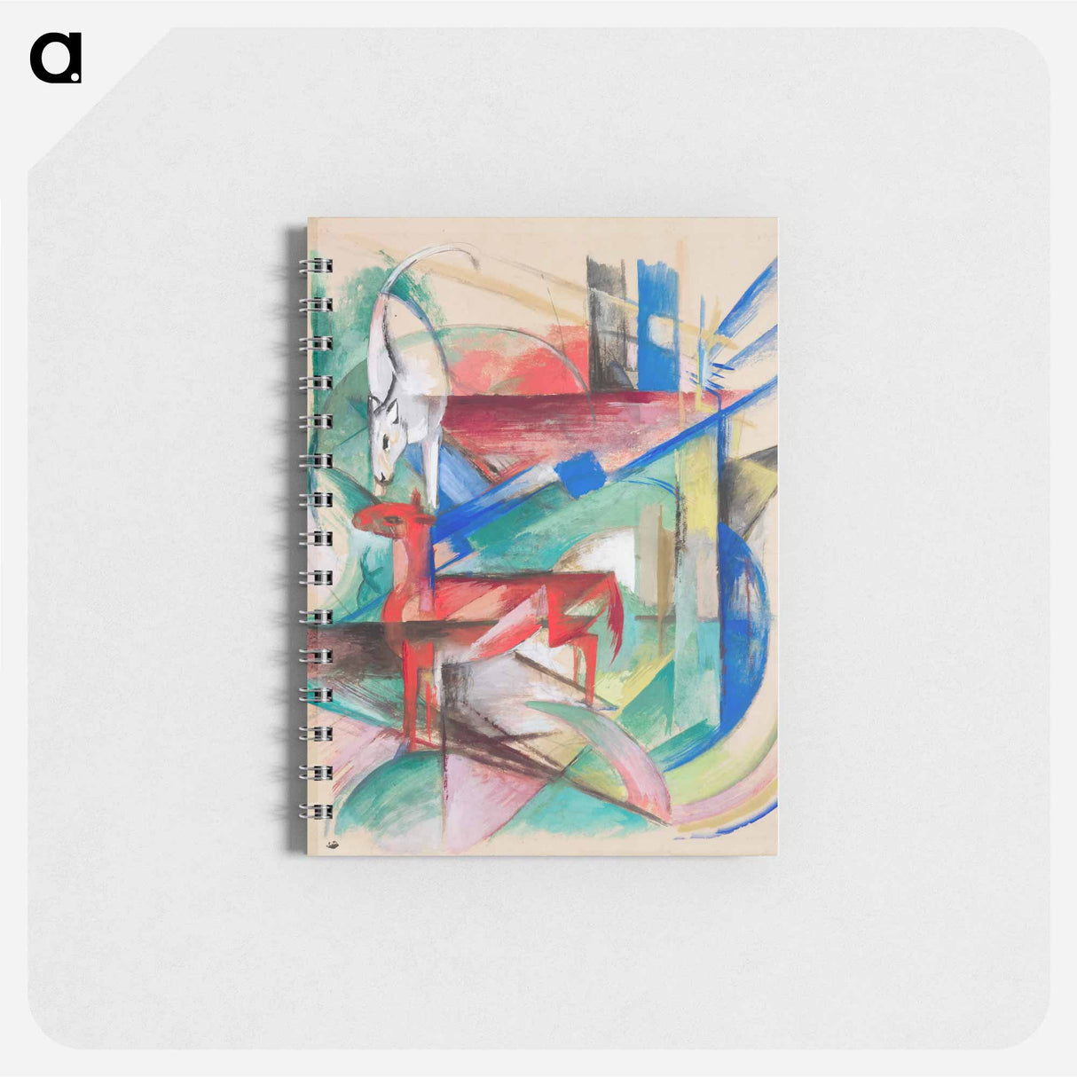 Landscape with Animals - フランツ マルク Memo.