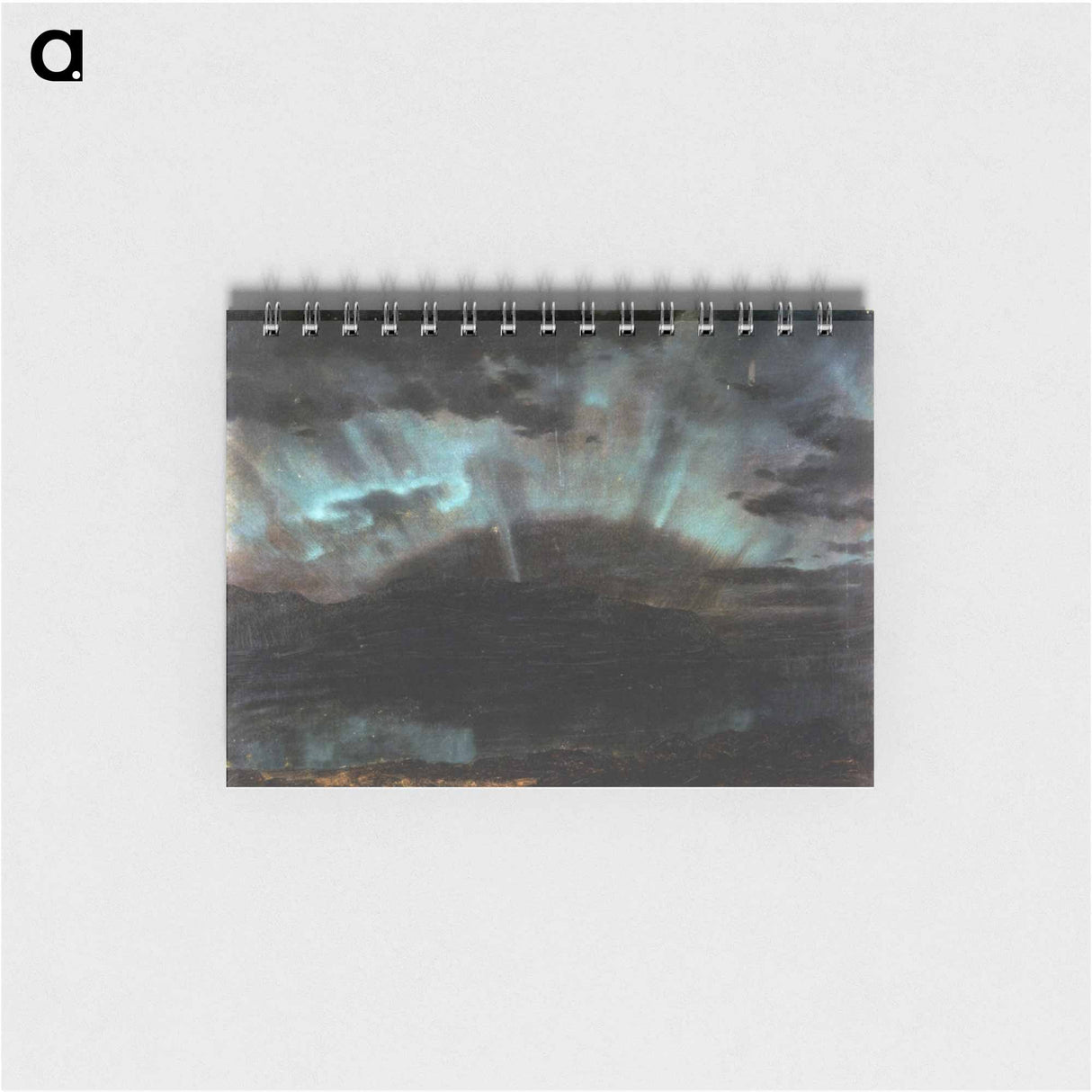 アートメモ帳-Aurora Borealis, Mt Desert Island, from Bar Harbor, Maine - フレデリック エドウィン チャーチ Memo.