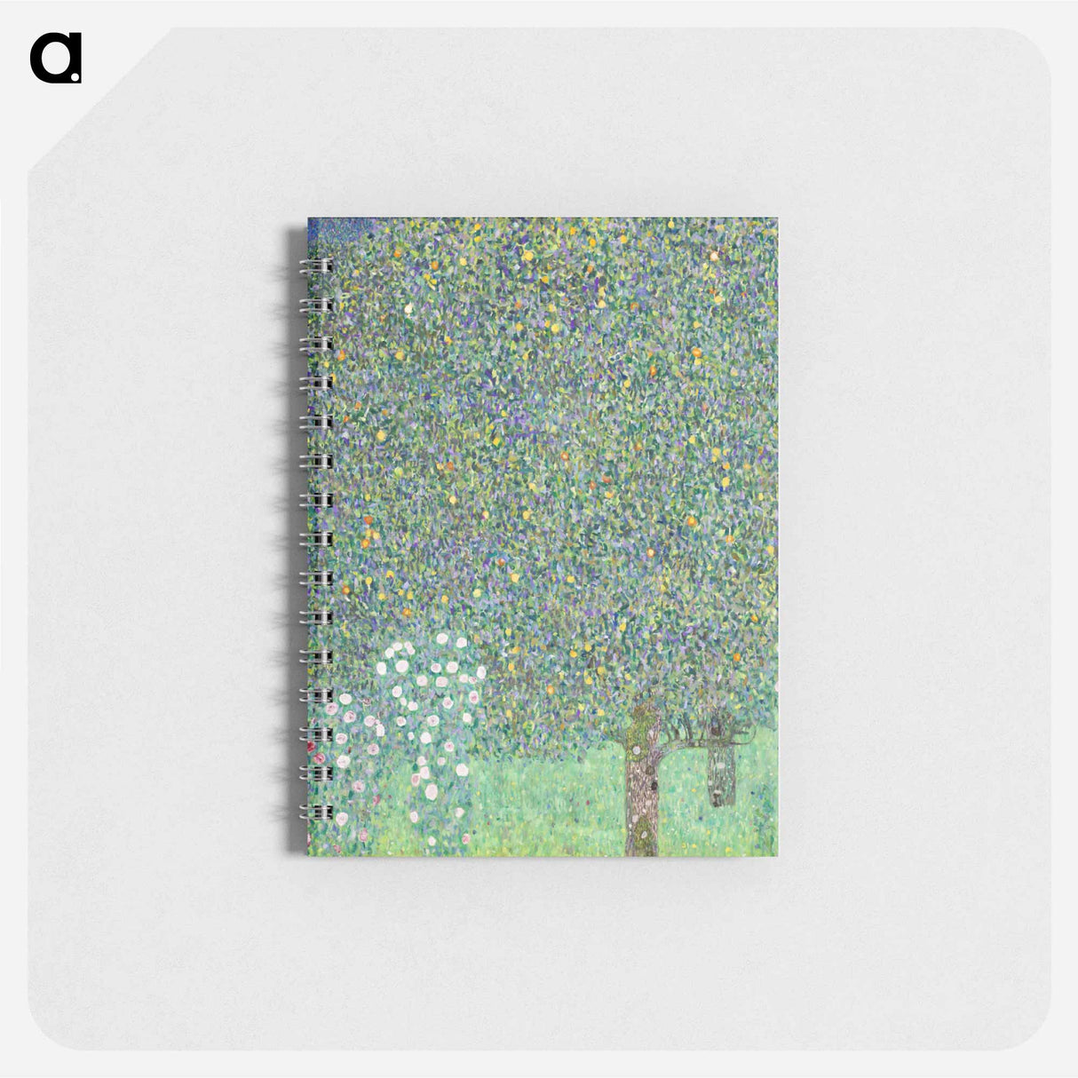Rosebushes under the Trees - グスタフ クリムト Memo.