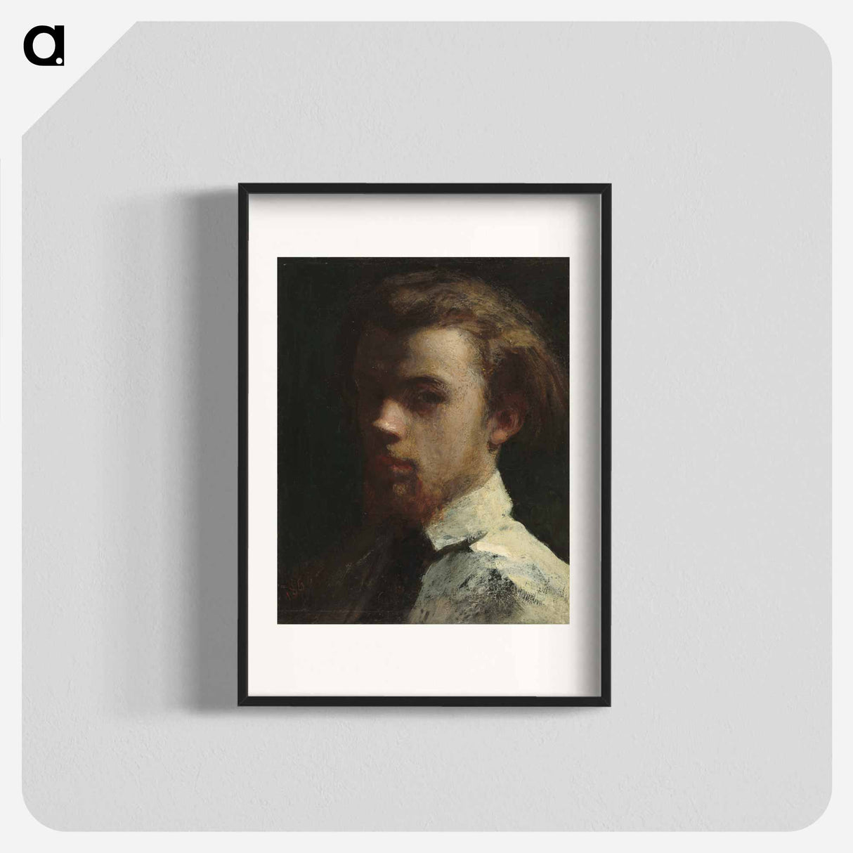 Self-Portrait - アンリ ファンタン ラトゥール Poster.